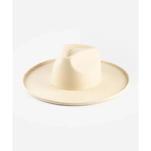 *Brand New* Two Roads Five Points Wide Brim Fedora Hat - Silver Grey